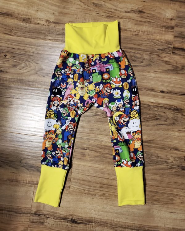 grow with me pants mario print