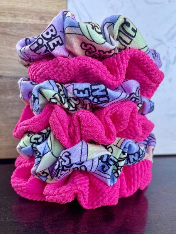 vday scrunchie duo