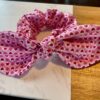 heart scrunchie with tails